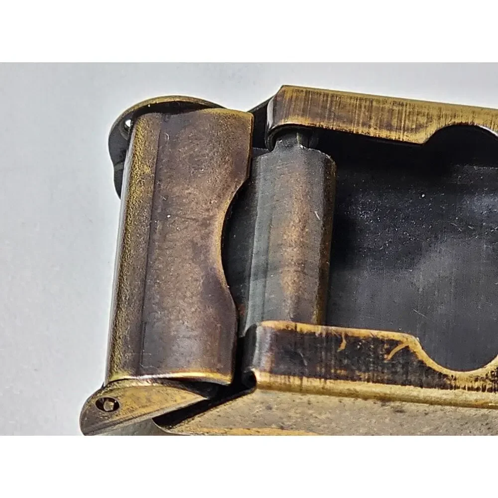 Vintage Bronze European Belt Buckle
